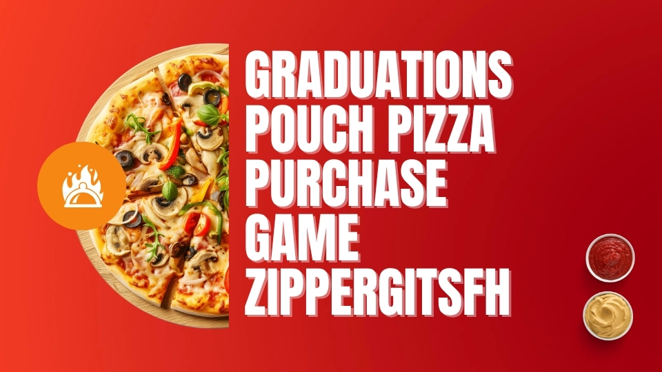 Graduations pouch pizza purchase game zippergitsfh